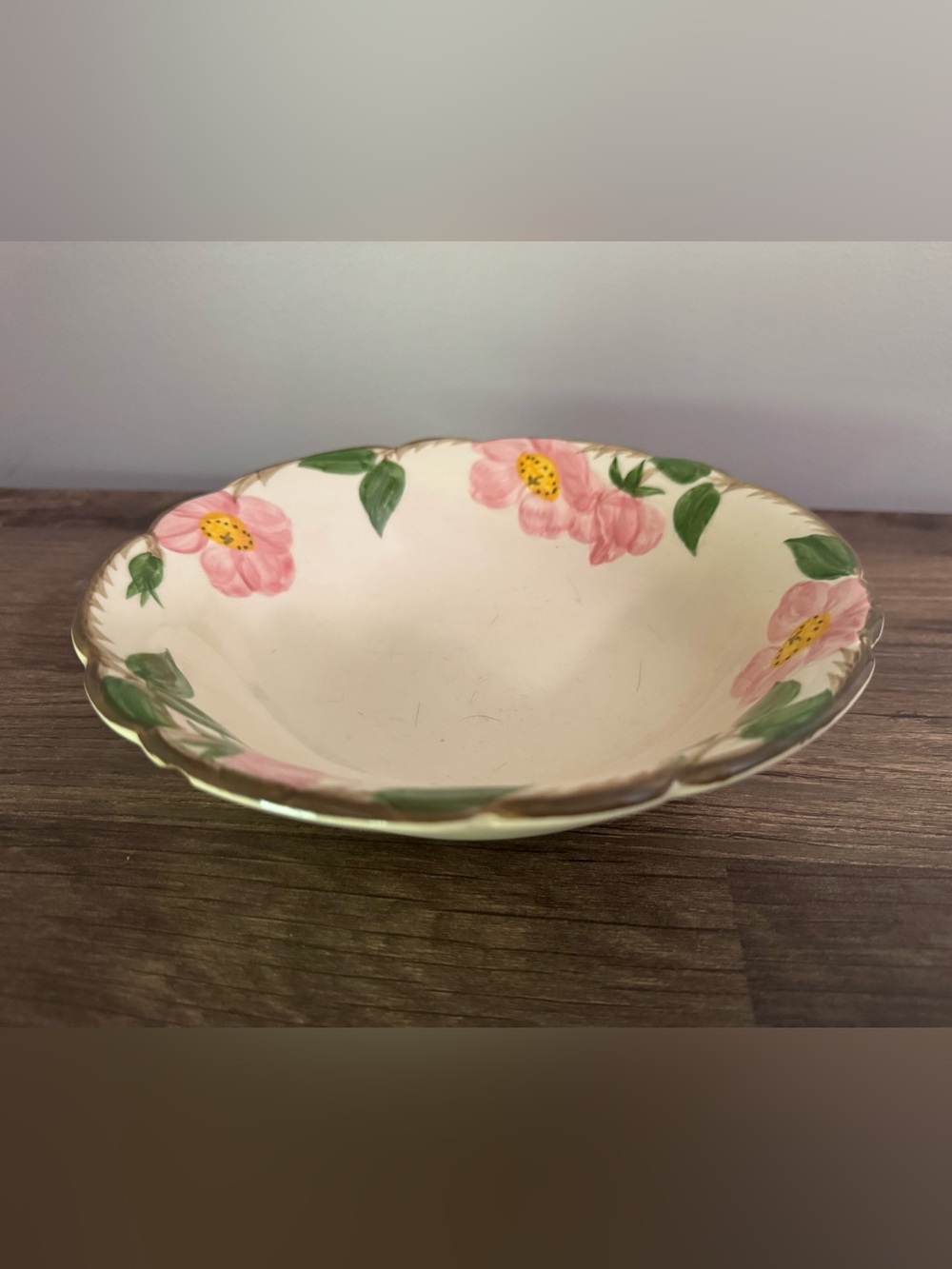 Franciscanware Desert Rose 7.75" Round Vegetable / Serving Bowl